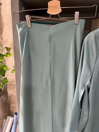 Falda pareo verde talla M