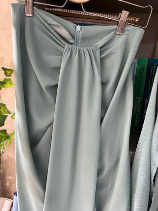 Falda pareo verde talla M