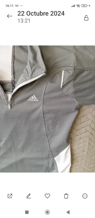 Camiseta deportiva Adidas Mujer Manga Corta