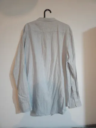 Camisa Álvaro Moreno Rayas Azul y Blanco