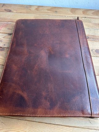 STILORD Portadocumentos Cuero Vintage DIN A4