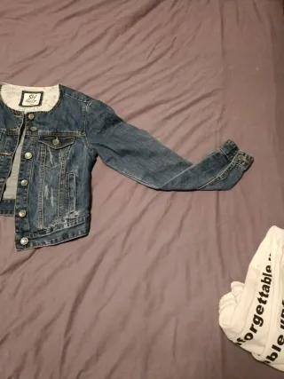 Chaqueta tejana corta talla XS y S