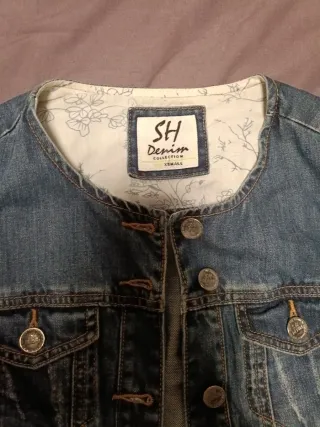 Chaqueta tejana corta talla XS y S