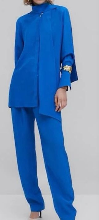 Traje Studio azul Massimo Dutti