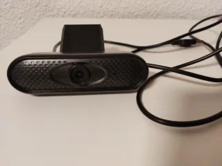 Webcam con micrófono