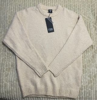 Jersey FSBN punto beige talla M