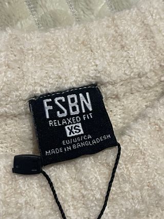 Jersey FSBN punto beige talla M