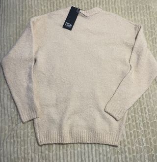 Jersey FSBN punto beige talla M