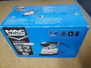 Lijadora Eléctrica Mac Allister MSDLS160 160W