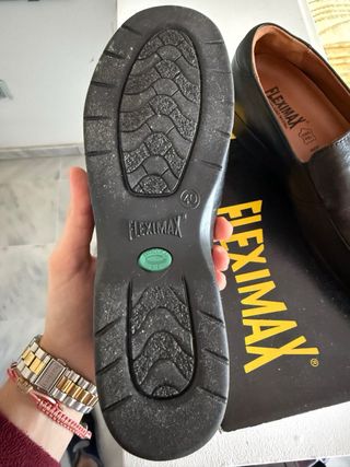 Zapatos de piel negros elegantes T40