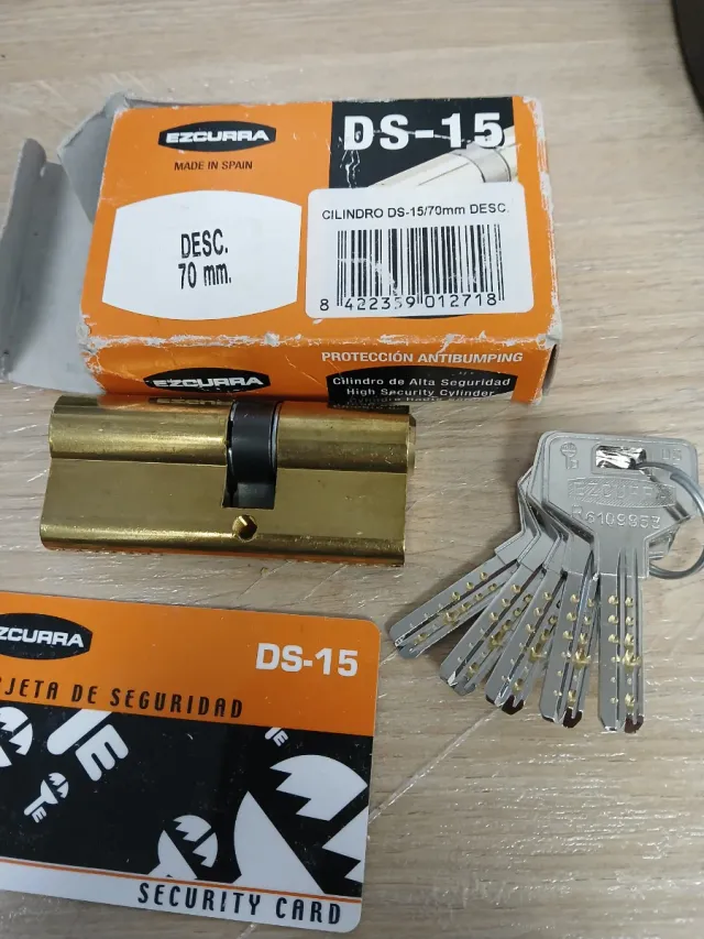 Cilindro Alta Seguridad DS-15 Ezcurra