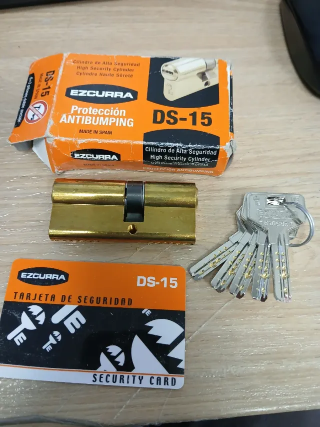Cilindro Alta Seguridad DS-15 Ezcurra