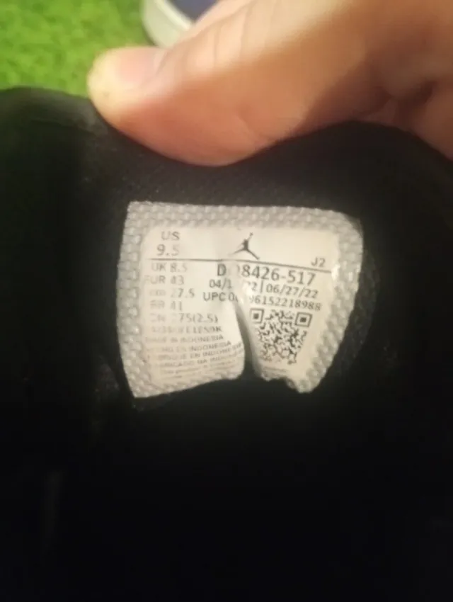 Nike Jordan x Lakers Morado Naranja