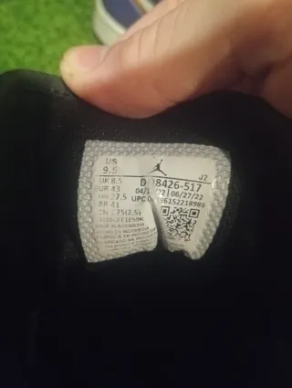 Nike Jordan x Lakers Morado Naranja