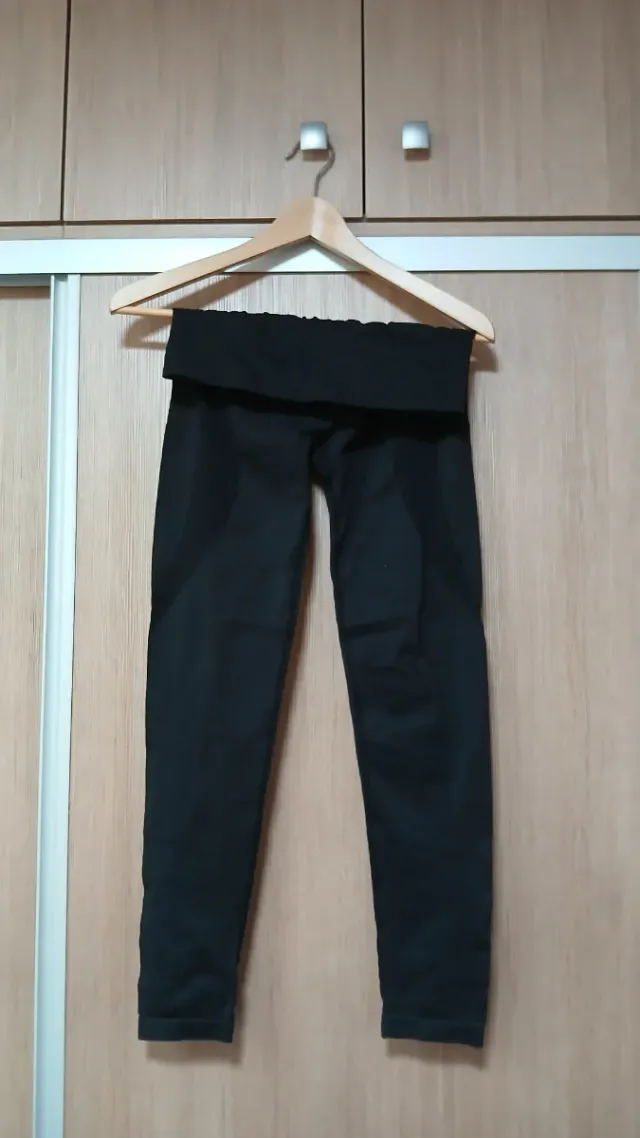 Shein Legging Deportivo Largo Mujer Negro