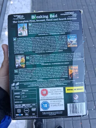 Breaking Bad Temporadas 1-4 DVD