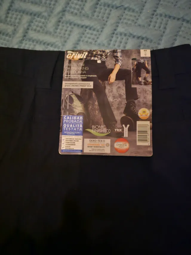 Pantaloni trekking donna neri