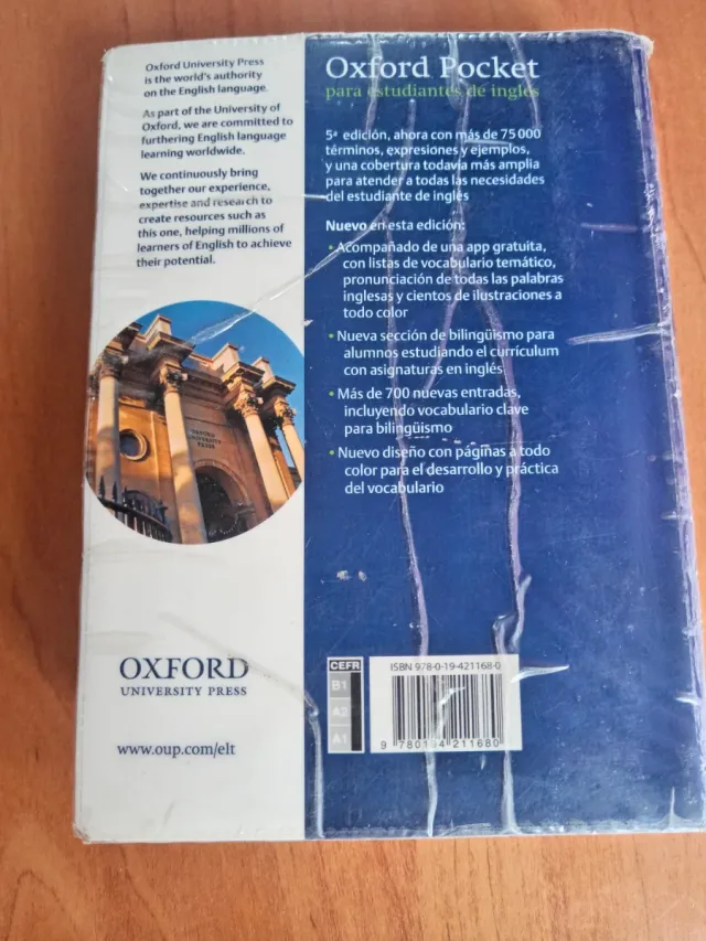 Diccionario Oxford Pocket para estudiantes de i...