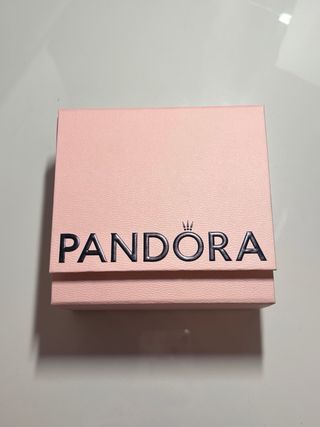 Anillo Pandora Corazón Rojo y Circonitas