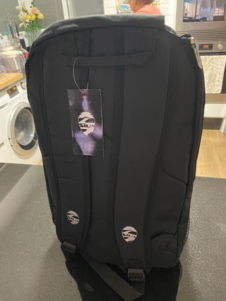 Paletero pádel negro y azul