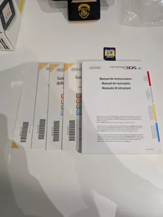 Nintendo 3DS XL Grigia + giochi su scheda