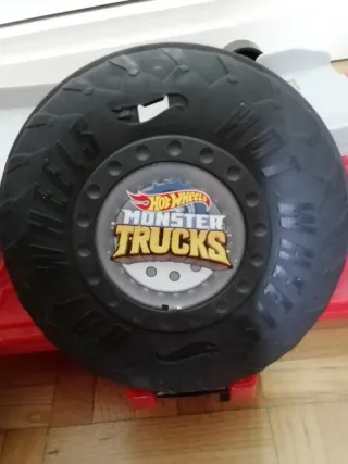 Camión Monster Truck Hot Wheels Rojo