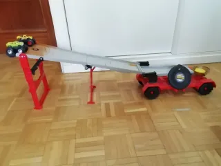 Camión Monster Truck Hot Wheels Rojo