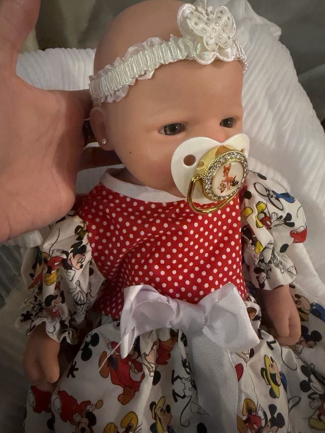 Muñeca Bebé Silicona 40 cm blandita