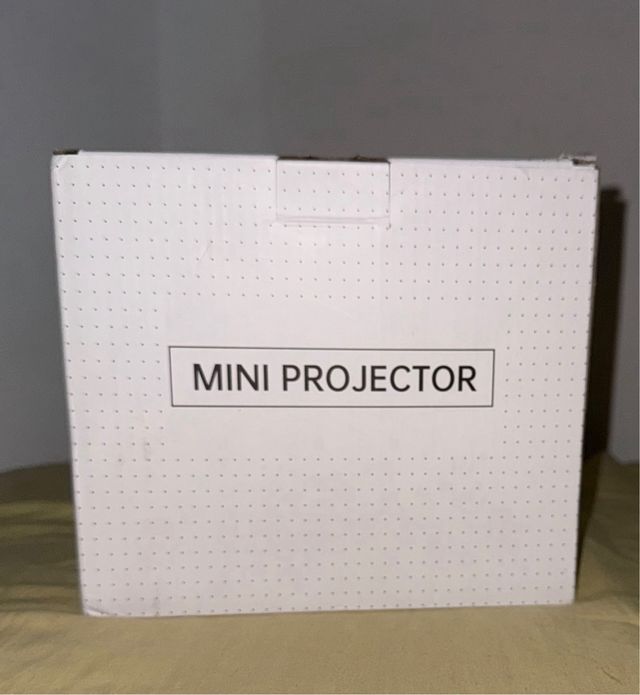 Mini proyector blanco F1