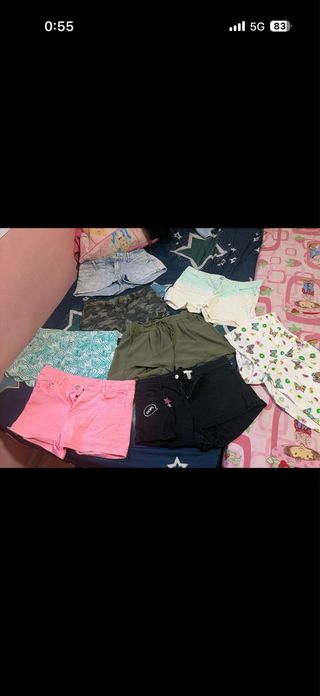 Pantalones cortos precio por unidad