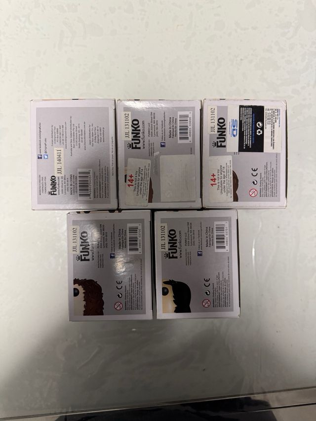 Funko Pop Goonies Sloth, Mikey, Mouth, Chunk, Data