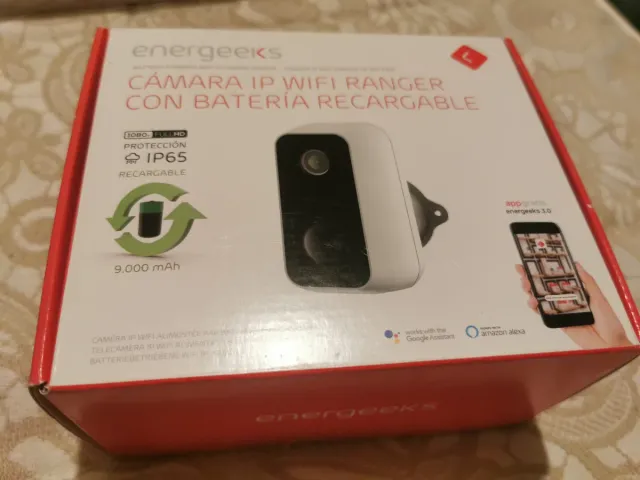 Cámara IP WiFi Energeeks Ranger Recargable