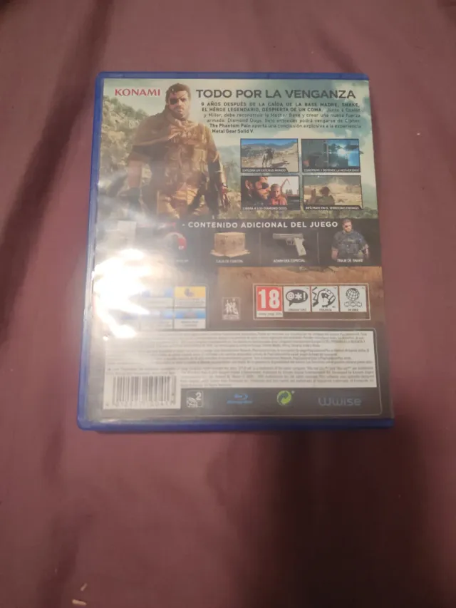 Metal Gear Solid V: The Phantom Pain per PlayStation 4. Edizione Day One