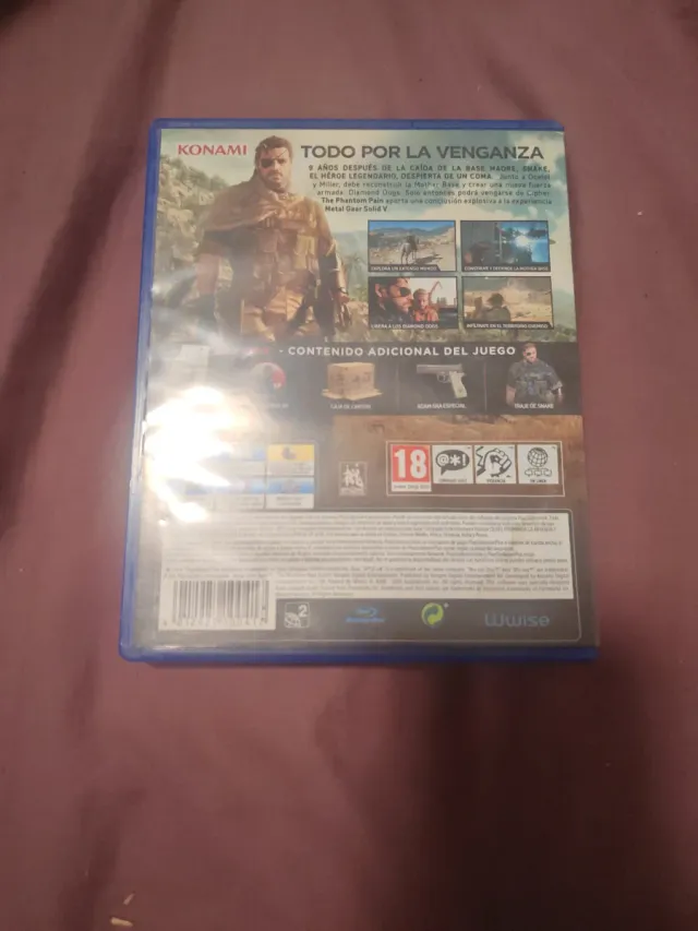 Metal Gear Solid V: The Phantom Pain per PlayStation 4. Edizione Day One