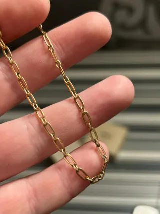 Pulsera vintage mujer baño de oro 14 k