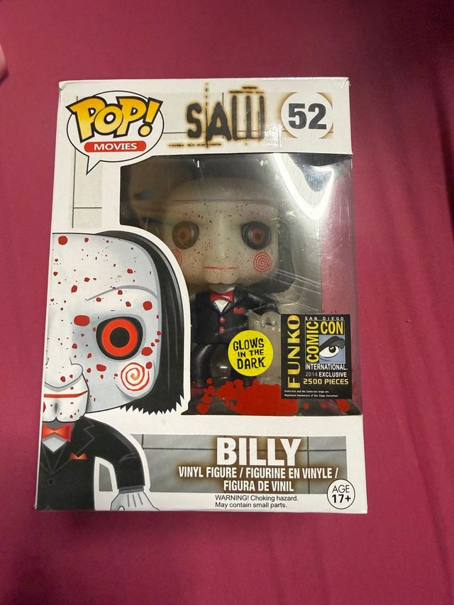 Funko Pop Billy Saw #52 Comic Con 2014