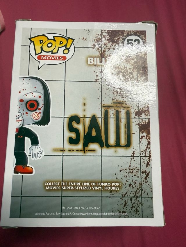 Funko Pop Billy Saw #52 Comic Con 2014