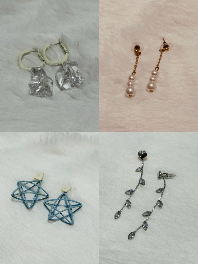 Pendientes de moda 2 eur/par