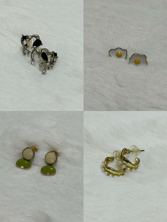 Pendientes de moda 2 eur/par