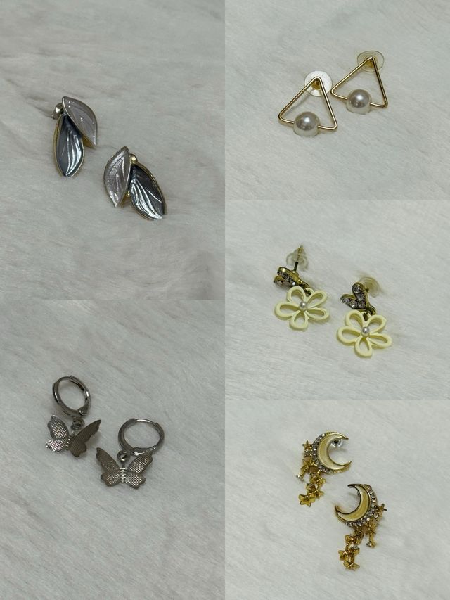 Pendientes de moda 2 eur/par