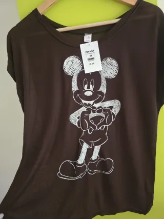 Lote 3 Camisetas Mickey Mouse Talla M.CON ETIQUETA