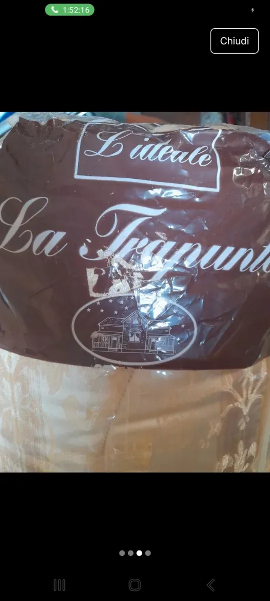 Coperta classica moderna color oro