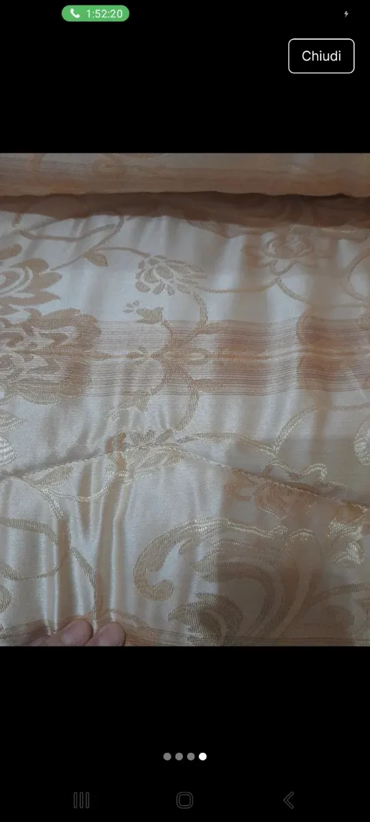 Coperta classica moderna color oro