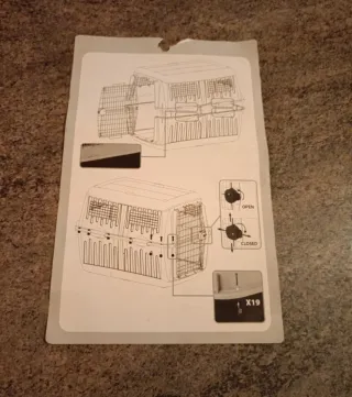 Transportín Perro Grande Viaje Marrón/Blanco