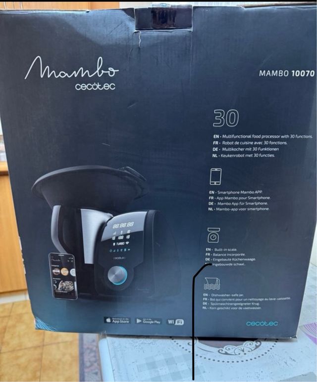 Robot Cocina Cecotec Mambo