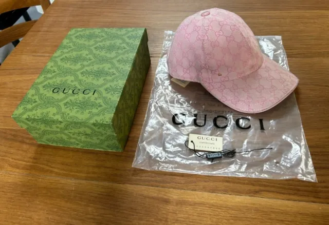 Gorra Gucci Rosa GG para chica