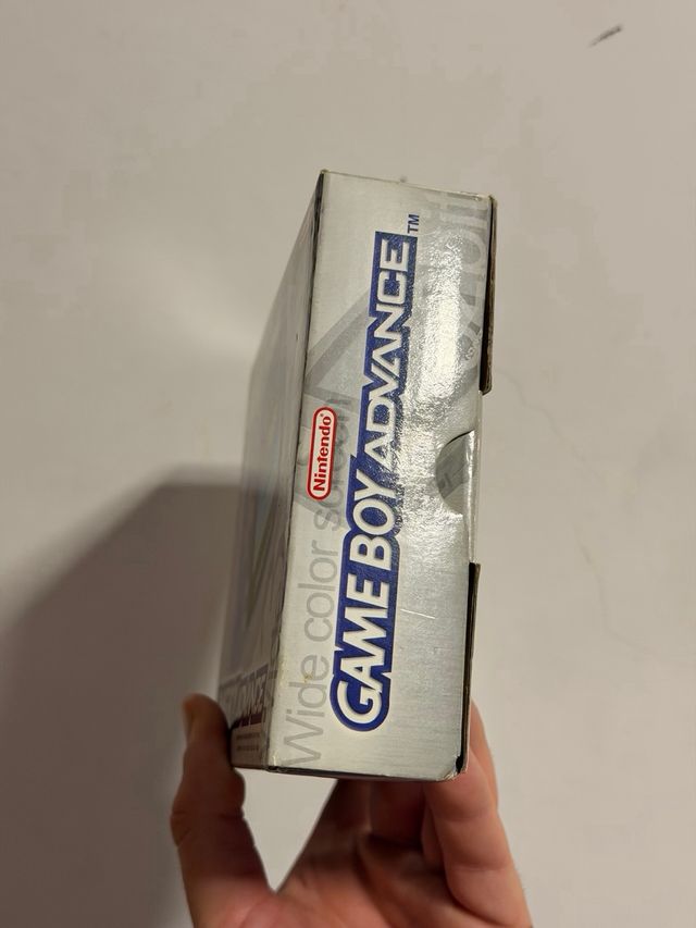 Game Boy Advance Transparente Caja y Manuales