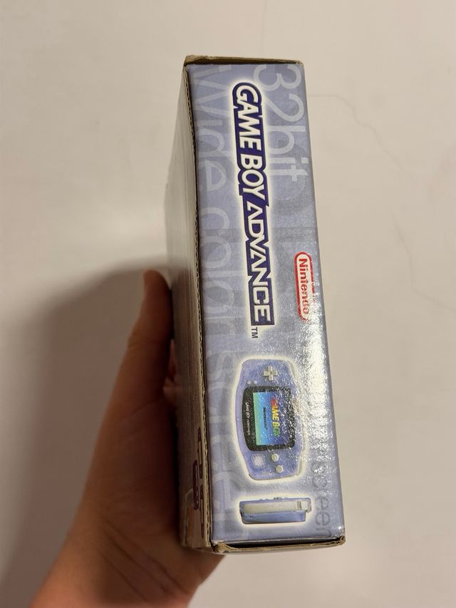 Game Boy Advance Transparente Caja y Manuales