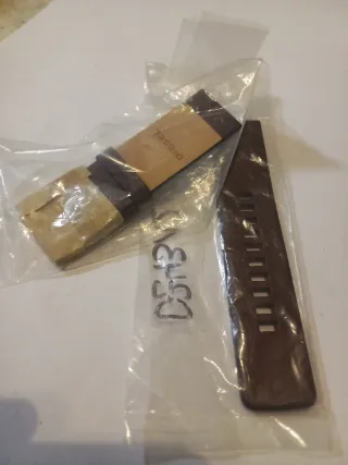 Correa Diesel Cuero Marrón DZ4312