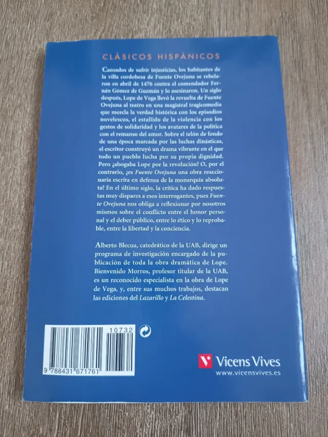 Fuente Ovejuna (Clasicos Hispanicos) (Spanish E...